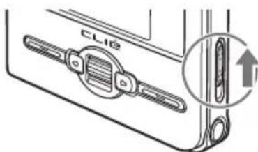 SONY Clie PEGTJ37 - Activation/désactivation du mode HOLD - 1