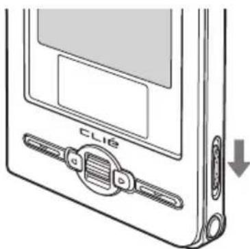 SONY Clie PEGTJ37 - Etape 2 : Configuration initiale lors de la première mise sous tension de votre ordinateur de poche CLIÉ - 1