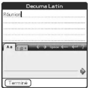 Decuma Latin Réunion Aa 100 + ← → Splice ← ← ? Terminé