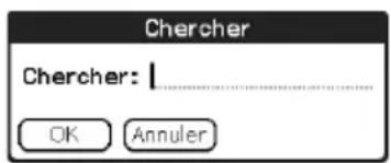 Chercher Chercher: | OK Annuler