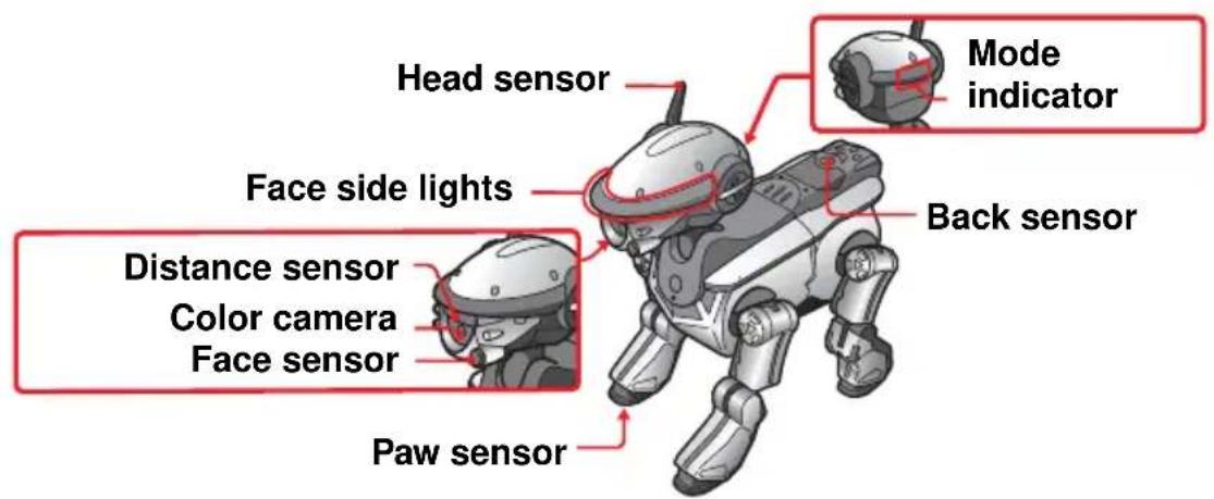 SONY ERS220 - Changing AIBO to clinic mode - 2