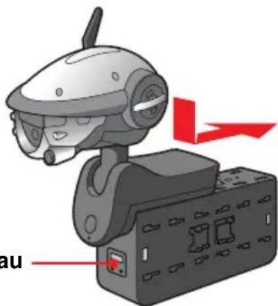 SONY ERS220 - Fixez l'unité de tête. - 1