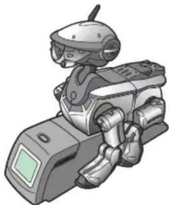 SONY ERS220 - Utilisation de la station d'alimentation (non fournie) - 1