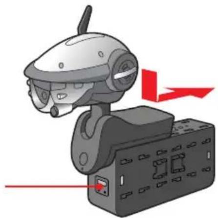 SONY ERS220 - Attach the head unit. - 1