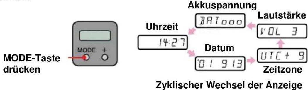 SONY ERS220 - Ändern von Einstellungen - 1