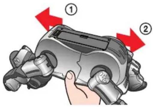 SONY ERS220 - Einsetzen einer gesondere   erhaltlichen PC-Karte - 1