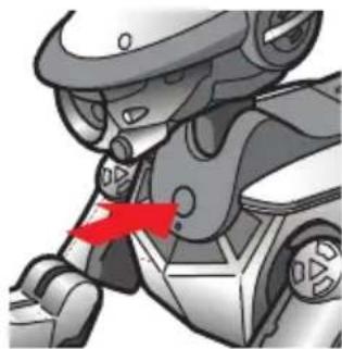 SONY ERS220 - Press the pause button. - 1