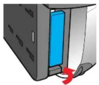 SONY ERS220 - Drücken Sie die PC Karten-Entriegelung zur Seite. - 1