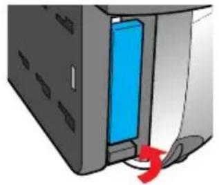 SONY ERS220 - Basculez le commutateur de libération de la carte PC sur le côté. - 1