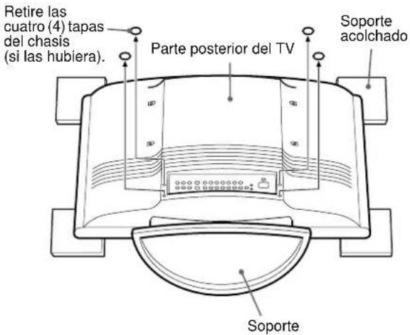 SONY SUWTS1 - Desmontaje del soporte y montaje de las cubiertas - 1