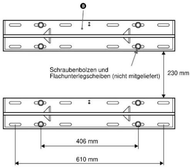 SONY SUWTS1 - Schritt 5: Befestigen der oberen Wandmontageschiene - 2