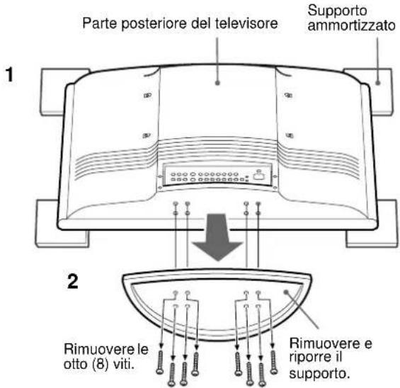 SONY SUWTS1 - Rimozione del supporto - 1