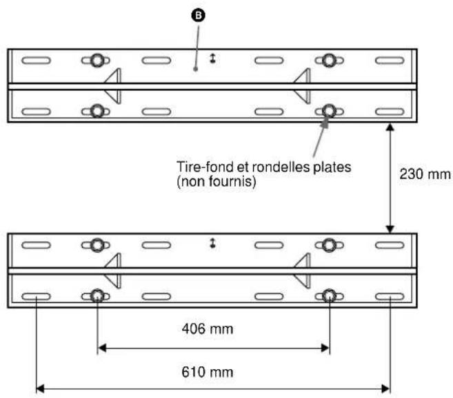 SONY SUWTS1 - Étape 5: fixation des supports de fixation murale supérieurs - 2