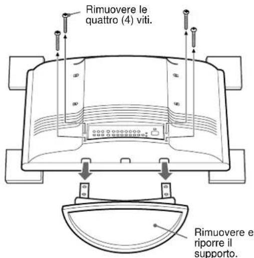 SONY SUWTS1 - Rimozione del supporto e montaggio dei coperchi - 3