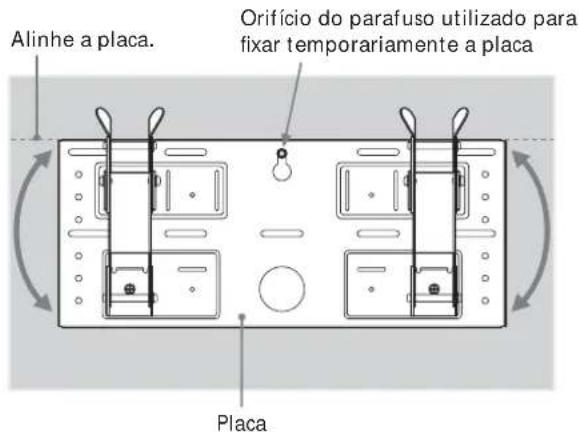 SONY SULW1 - Passo 4: Fixar a placa à parede - 1