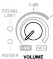 ALTO TX208 - Volume Control (TX208 & TX210 only) - 1