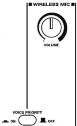 ALTO Transport 12 - Pour régler le niveau du volume d'entrée : - 1