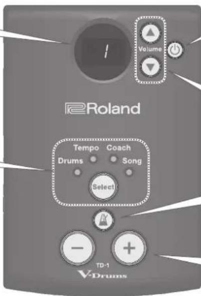 ROLAND TD1DMK - Fonction Tap tempo - 1