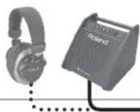 ROLAND TD1DMK - Prise OUTPUT/PHONES - 1