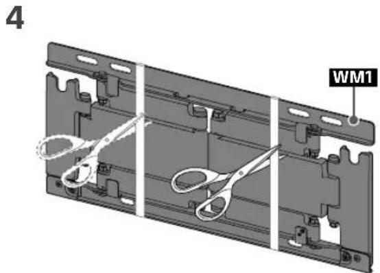 SONY SUWL840 - Döntse el a felszerelés helyét. - 5