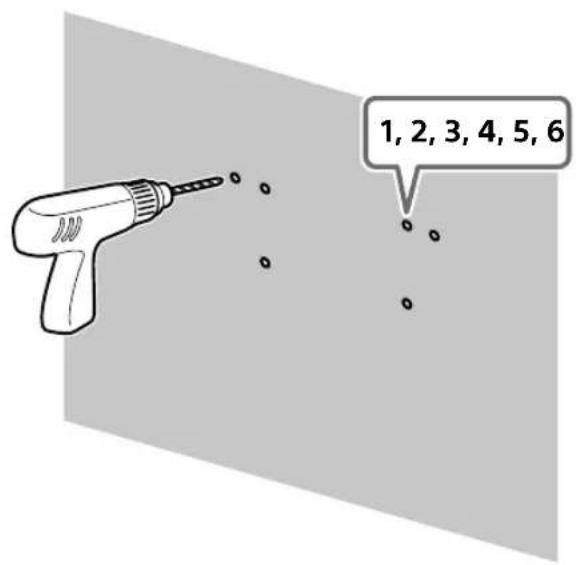 1, 2, 3, 4, 5, 6