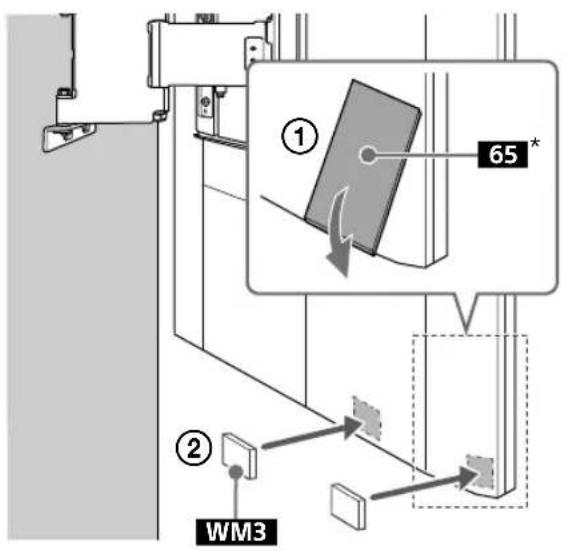 SONY SUWL840 - A TV falra szerelése - 3