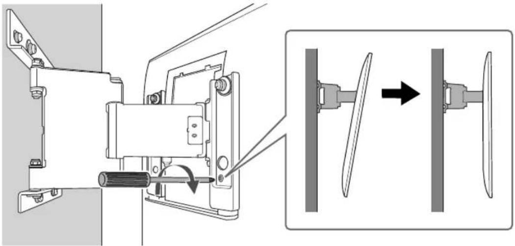 SONY SUWL840 - A TV falra szerelése - 2