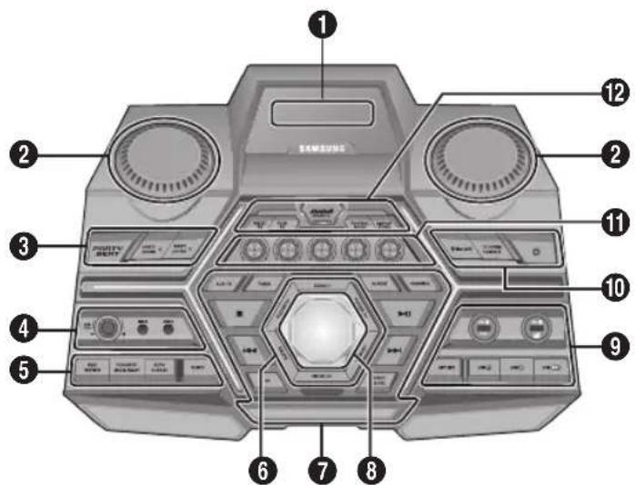 SAMSUNG MXJS9000 - front Panel - 1