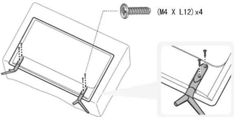 SAMSUNG HG48AD570TJ - 安装LED电视支架 - 8