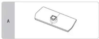 SAMSUNG HG48AD570TJ - 安装LED电视支架 - 1