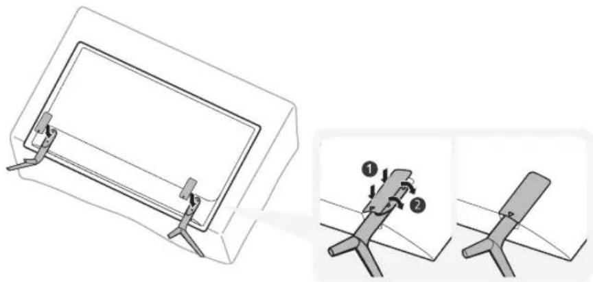SAMSUNG HG48AD570TJ - 安装LED电视支架 - 9