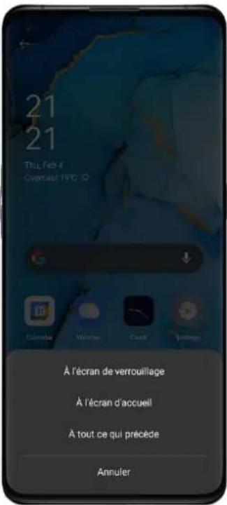 OPPO Reno 5 Pro 5G - Changer le fond d'é cran - 2