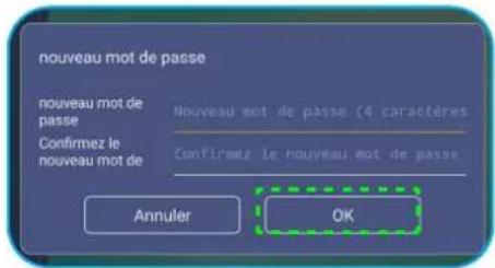 OPTOMA 3651RK - Configuration des paramètres de sécurité - 2