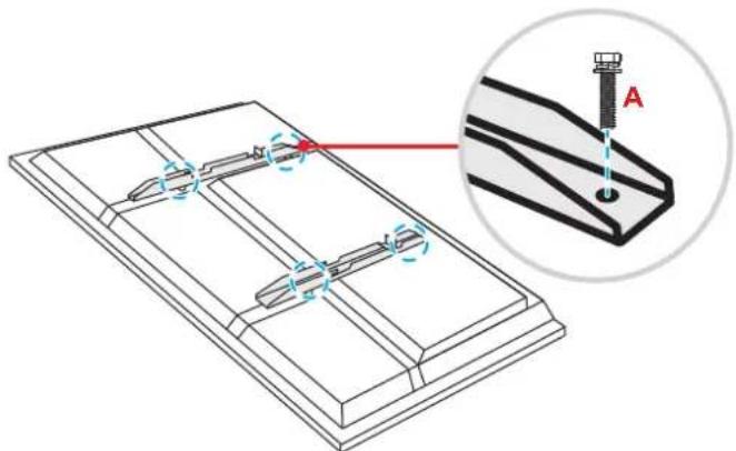 OPTOMA 3651RK - Installation par montage sur socle (en option) - 2