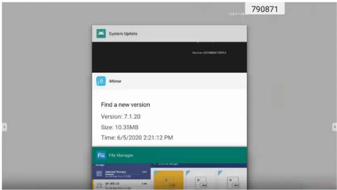 OPTOMA 3651RK - Visualisation des tâches récentes - 1