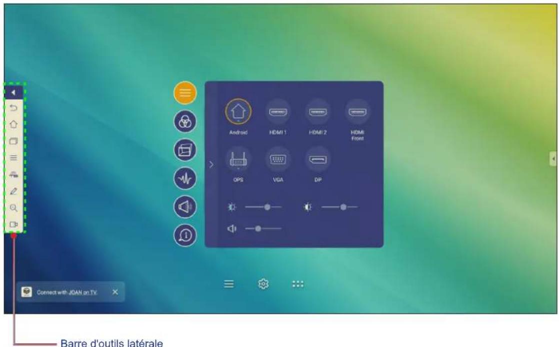 OPTOMA 3651RK - Barre d'outils latérale - 1