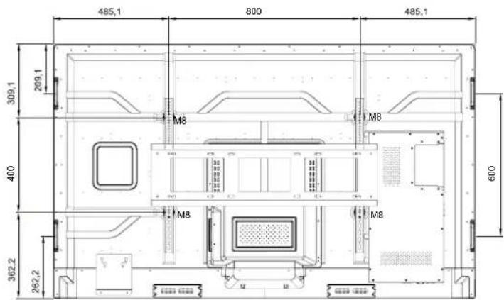 OPTOMA 3751RK - Installation par montage mural - 4