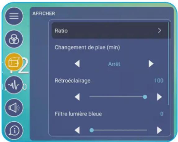 OPTOMA 3751RK - Configuration des paramètres d'affichage - 1