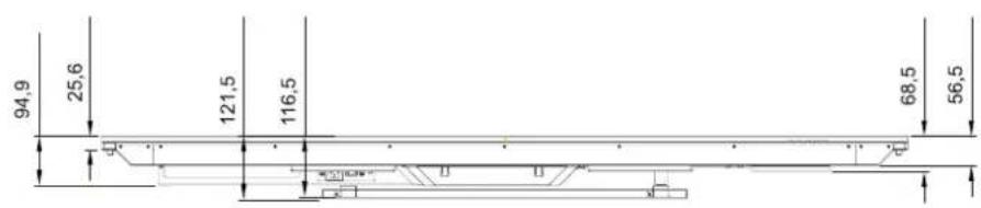 OPTOMA 3751RK - Dimensions - 2