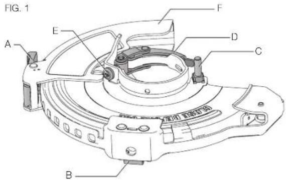 DEWALT DWE4606 - COMPOSANTS (Fig. 1) - 1