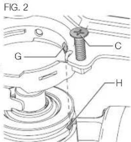 DEWALT DWE4606 - Mounting Guards (Fig. 2, 3) - 1