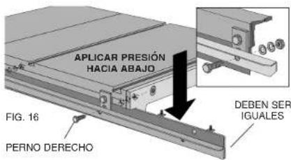 DEWALT DW7461 - SI LA SIERRA ES NUEVA, COMPLETE LOS PASOS 5 AL 11. SI NO, OMITA LOS SIGUIENTES PASOS Y CONTINUE CON EL PASO 12. - 16