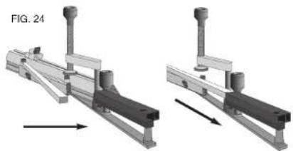 DEWALT DW7461 - Assemblage de la Jauge a onglets - Fig. 25 - 1
