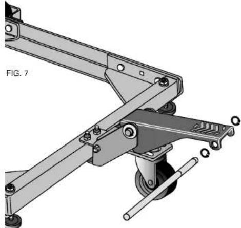 DEWALT DW7460 - PASO 8. Instalación de la palanca de extension (Fig. 7). - 1