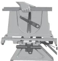 DEWALT DW7440RS - To Detach the Saw from the Stand - 1