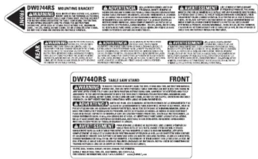 DEWALT DW7440RS - GARANTIE DE REMBOURSEMENT DE 90 JOURS - 1