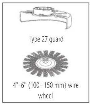 DEWALT DCL043 - 4.5" (115 mm) and 6" (150 mm) Grinding Wheels - 4