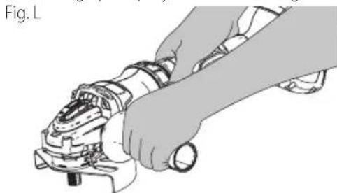 DEWALT DCL043 - Posicion Adecuada de las Manos (Fig. L) - 1