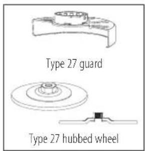 DEWALT DCL043 - 4.5" (115 mm) and 6" (150 mm) Grinding Wheels - 2