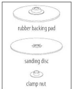 DEWALT DCL043 - 4.5'' (115 mm) and 6'' (150 mm) Sanding Flap Discs - 3